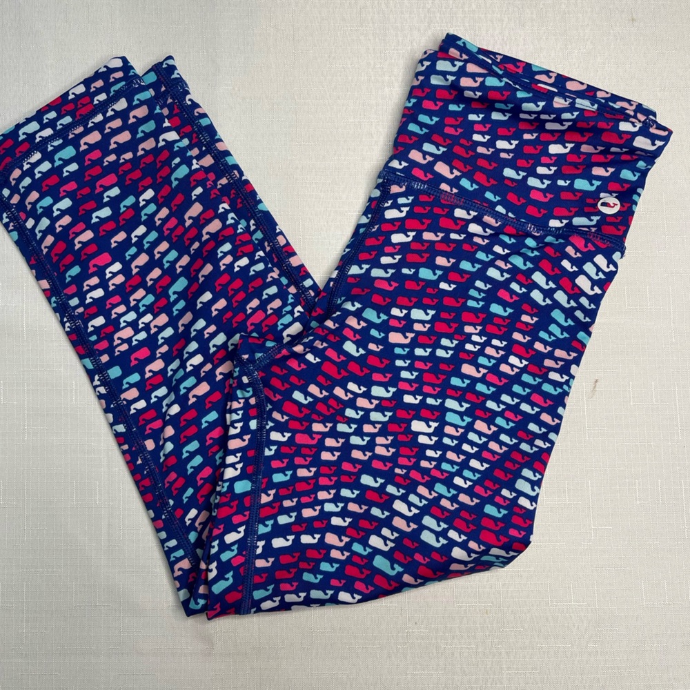 Women’s‎ Vineyard Vines performance whale print leggings size Xsmall